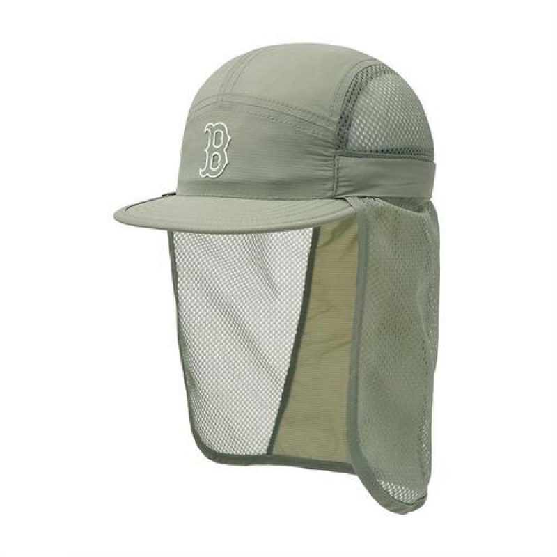 MLB Basic Mesh Cover Cap Green | USA_MLB23689