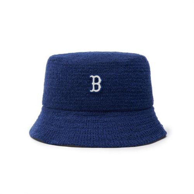 MLB Basic Press Bucket Cap Navy | USA_MLB95966