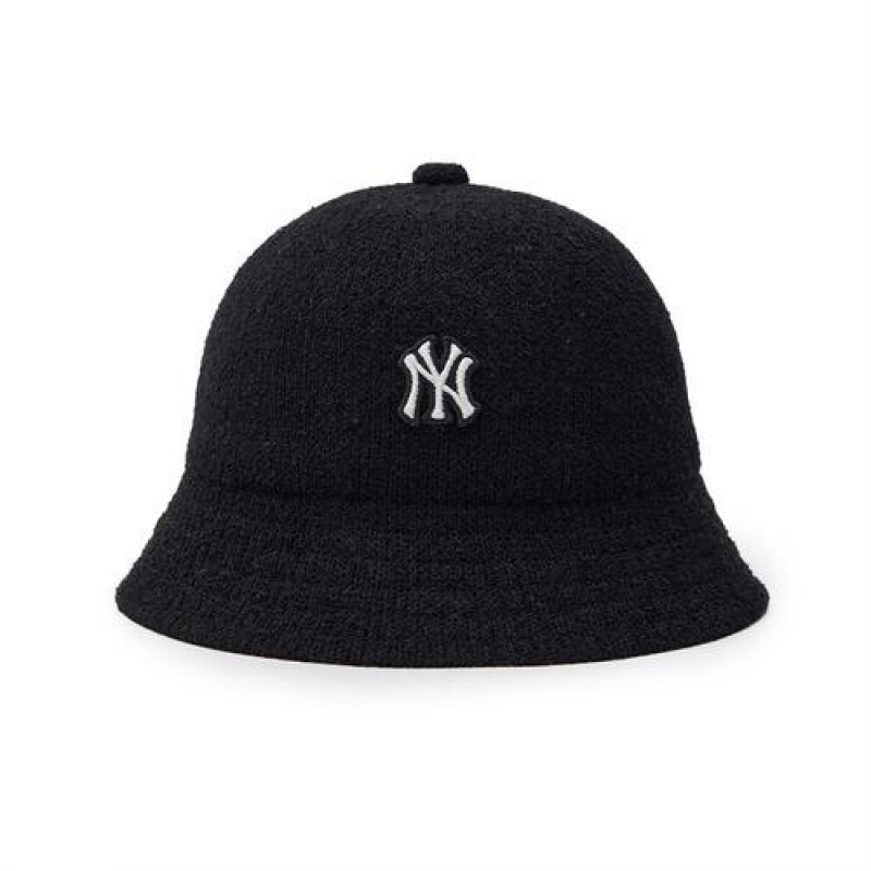 MLB Basic Press Dome Cap Black | USA_MLB59925