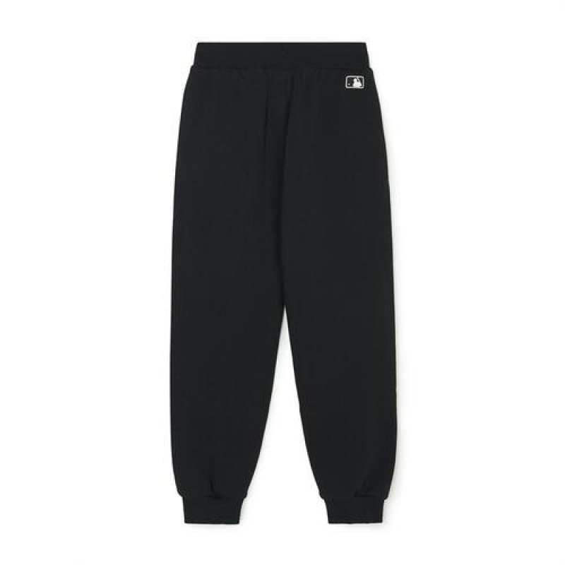 MLB Basic Small Logo Pants Bottoms Black | USA_MLB23622