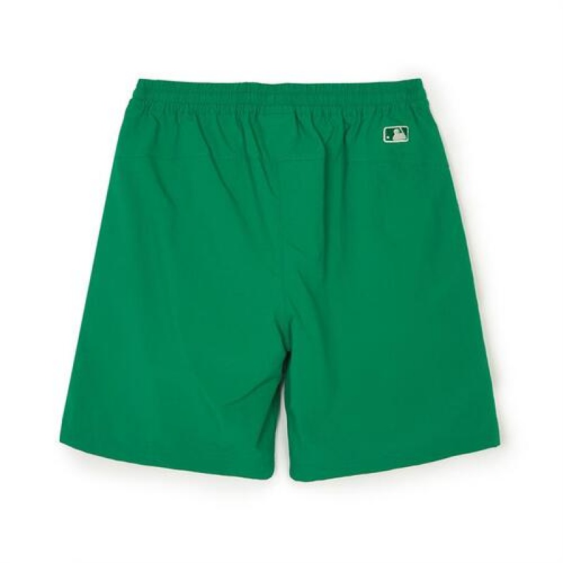 MLB Basic Small Logo Sm Bottoms Green | USA_MLB77351