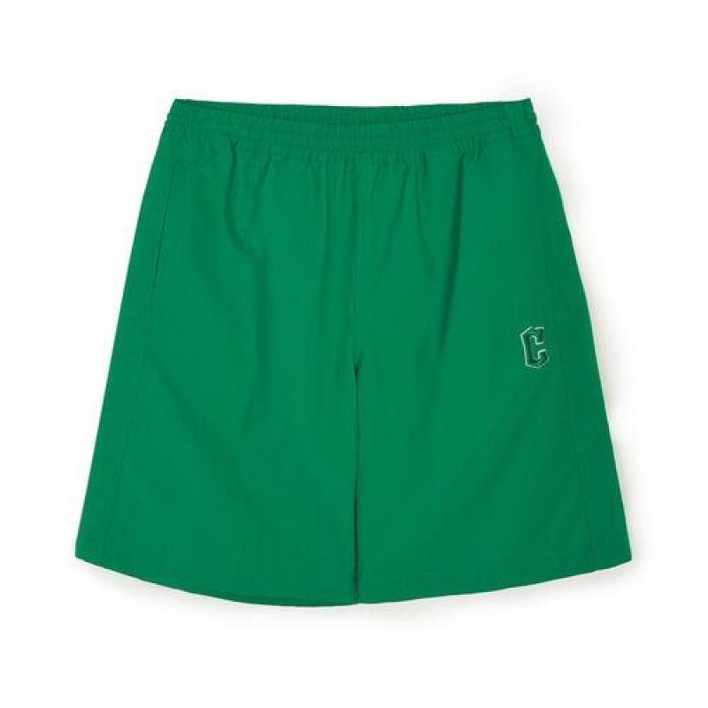 MLB Basic Small Logo Sm Bottoms Green | USA_MLB77351