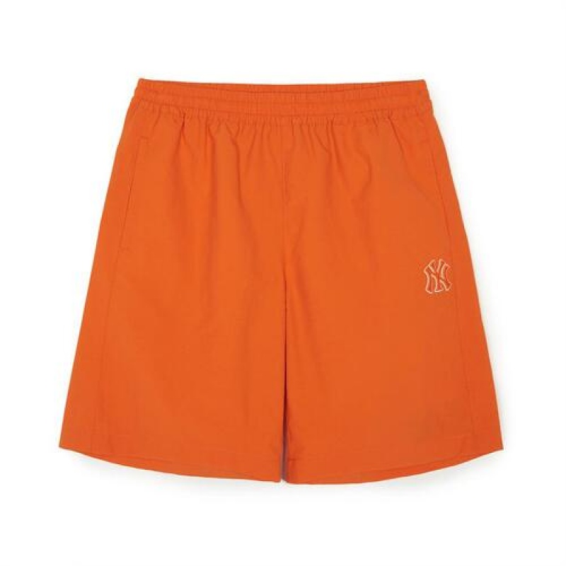 MLB Basic Small Logo Sm Bottoms Orange | USA_MLB77716