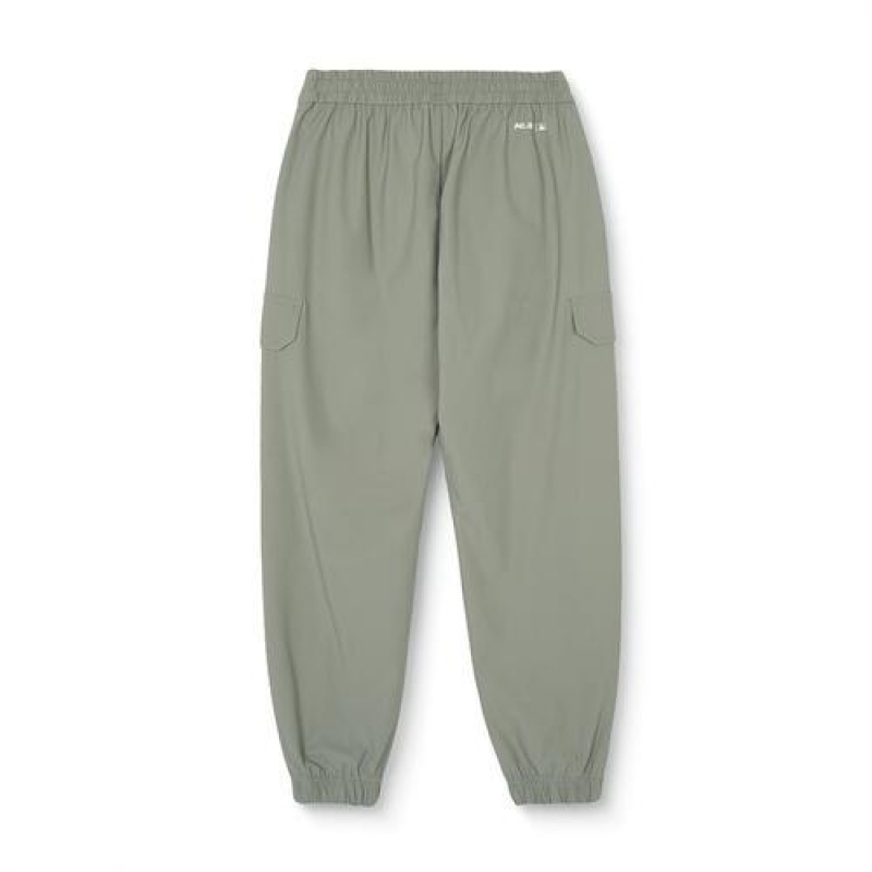 MLB Basic Tricot Jogger Pants Bottoms Green | USA_MLB75319