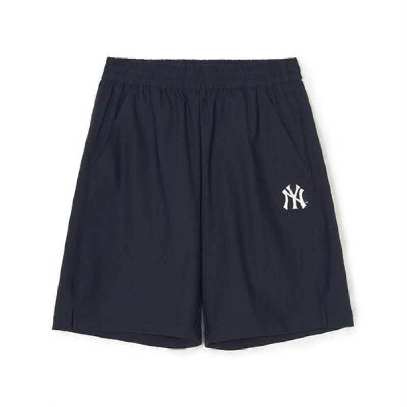 MLB Basic Tricot Short Wp Bottoms Black | USA_MLB44982