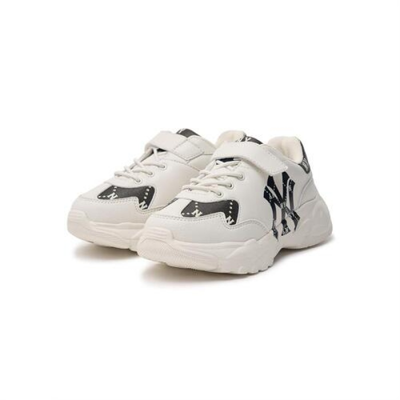 MLB Big Ball Chunky Dia Monogram Junior Shoes White | USA_MLB96737