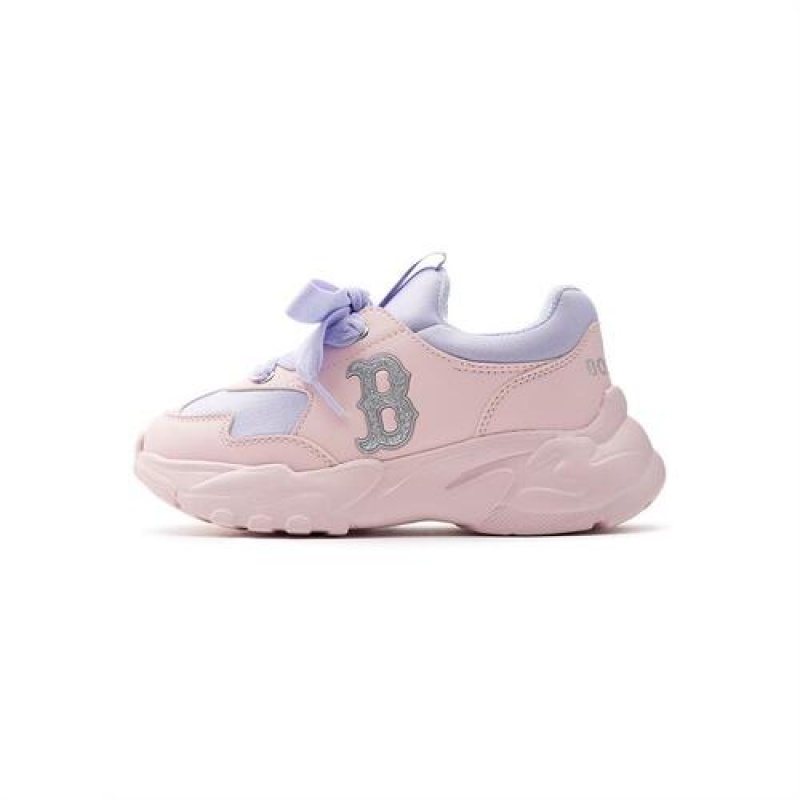 MLB Big Ball Chunky Flex Girls Junior Shoes Pink | USA_MLB51904