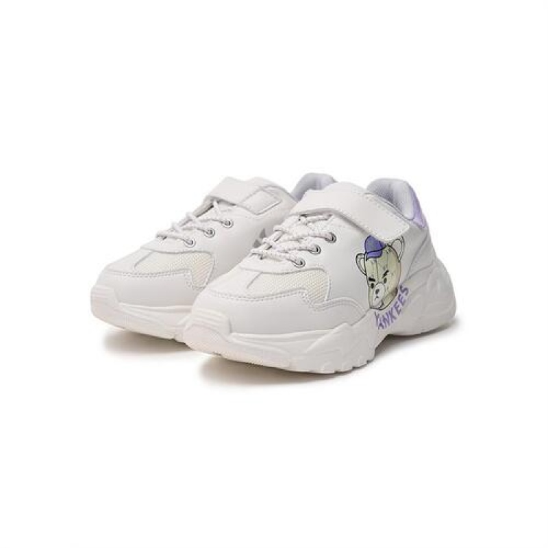 MLB Big Ball Chunky Mega Bear Shoes White | USA_MLB82348