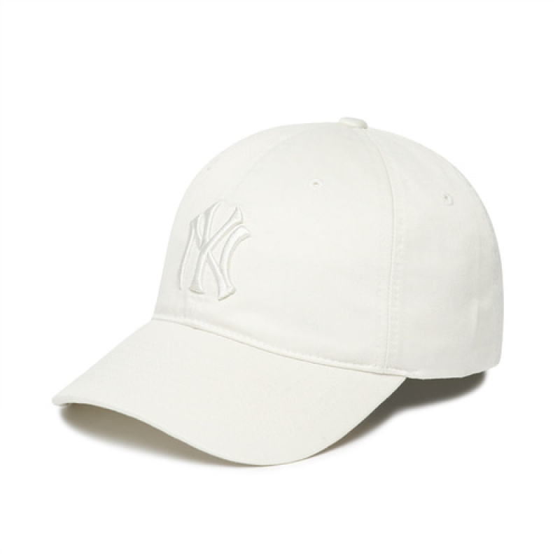 MLB Blind Slider Baseball Caps White | USA_MLB85517