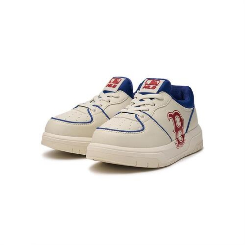 MLB Chunky Liner Flex Junior Shoes Beige | USA_MLB85556