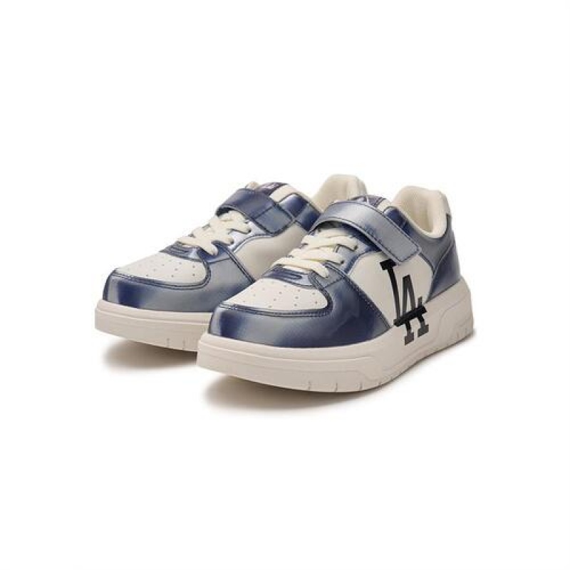 MLB Chunky Liner Hologram Junior Shoes Blue | USA_MLB33060