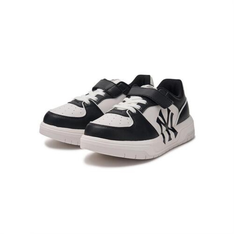 MLB Chunky Liner Saffiano Shoes Black | USA_MLB76750