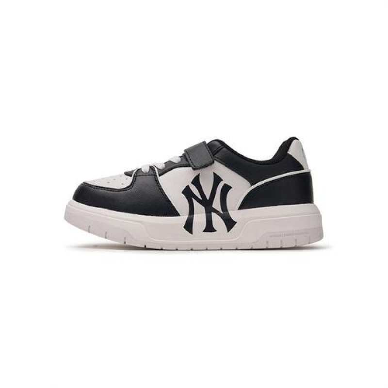 MLB Chunky Liner Saffiano Shoes Black | USA_MLB76750