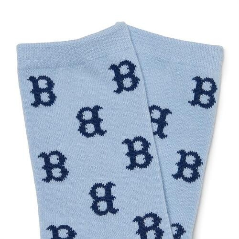 MLB Classic Monogram 3ea Socks Accessories Blue | USA_MLB72827