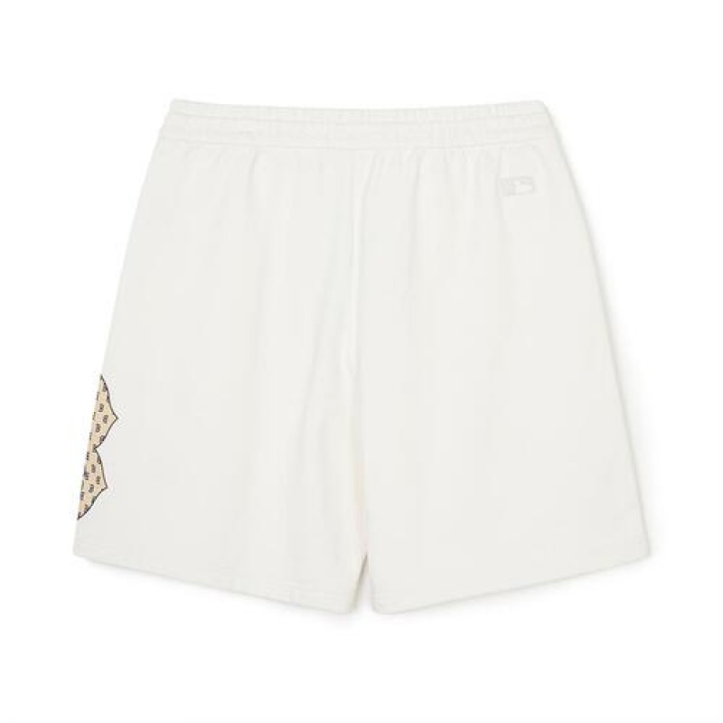 MLB Classic Monogram Big Lux 9in Shorts Bottoms White | USA_MLB88276