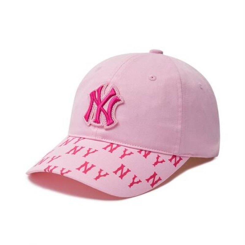 MLB Classic Monogram Jqd Cap Pink | USA_MLB15400