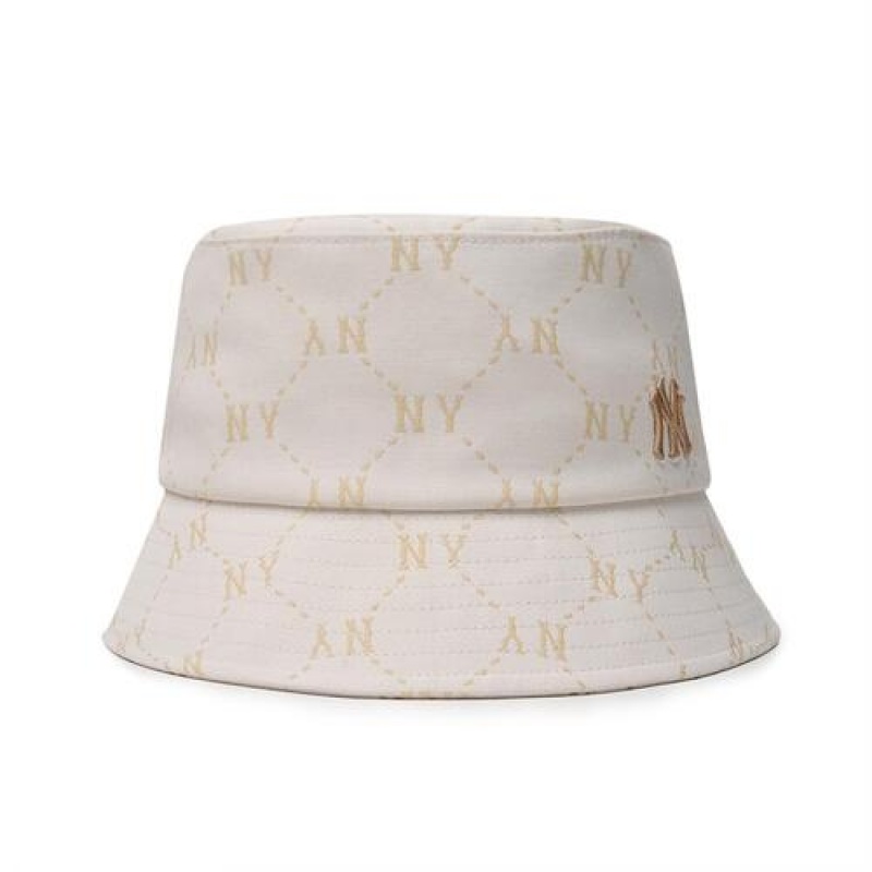 MLB Dia Monogram Hat White | USA_MLB47368