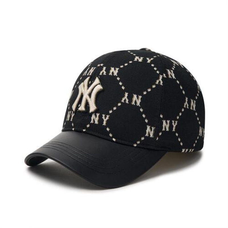 MLB Dia Monogram Jqd Cap Black | USA_MLB12657