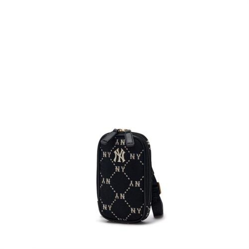 MLB Dia Monogram Mini Crossbag Accessories Black | USA_MLB58512