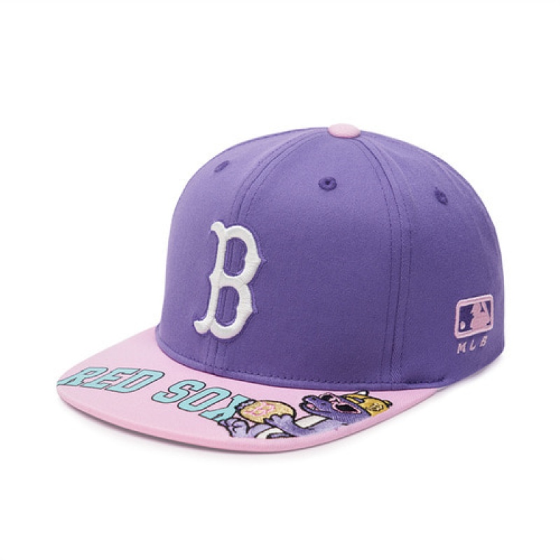 MLB Dragon Snapback Cap Purple | USA_MLB52113