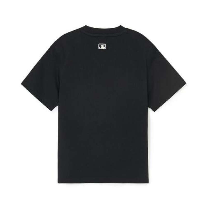 MLB Dragon T Shirt Tops Black | USA_MLB81999