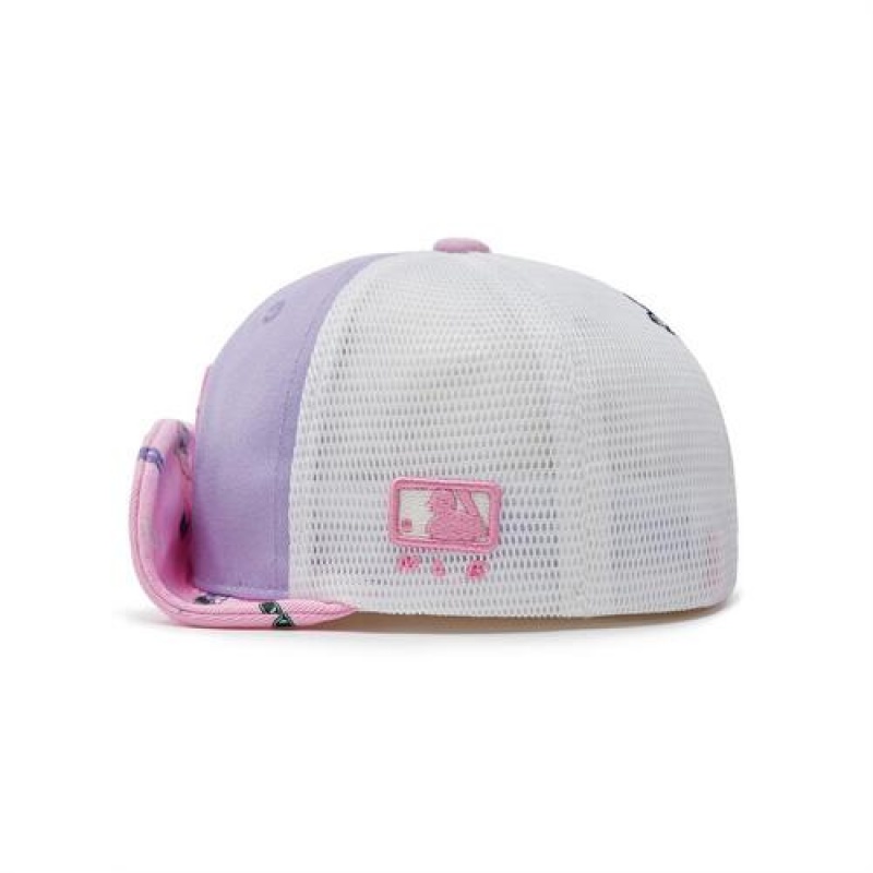 MLB Dragon Trucker Wire Cap Cap Purple / White | USA_MLB30467