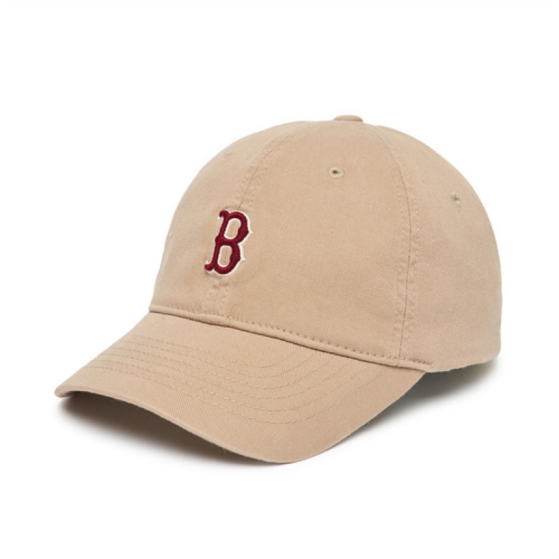 MLB Fielder Flex Baseball Caps Beige | USA_MLB38768