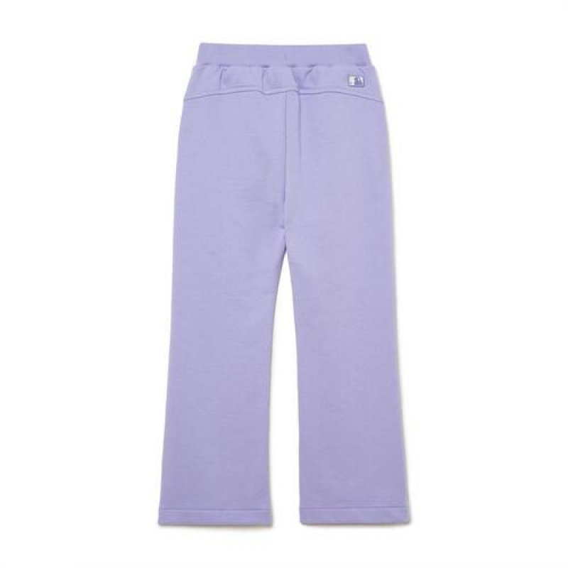 MLB Girl`s Basic Pants Bottoms Purple | USA_MLB79428