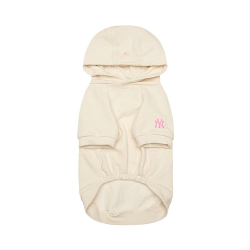 MLB Like Hoodie Pet Beige | USA_MLB22682