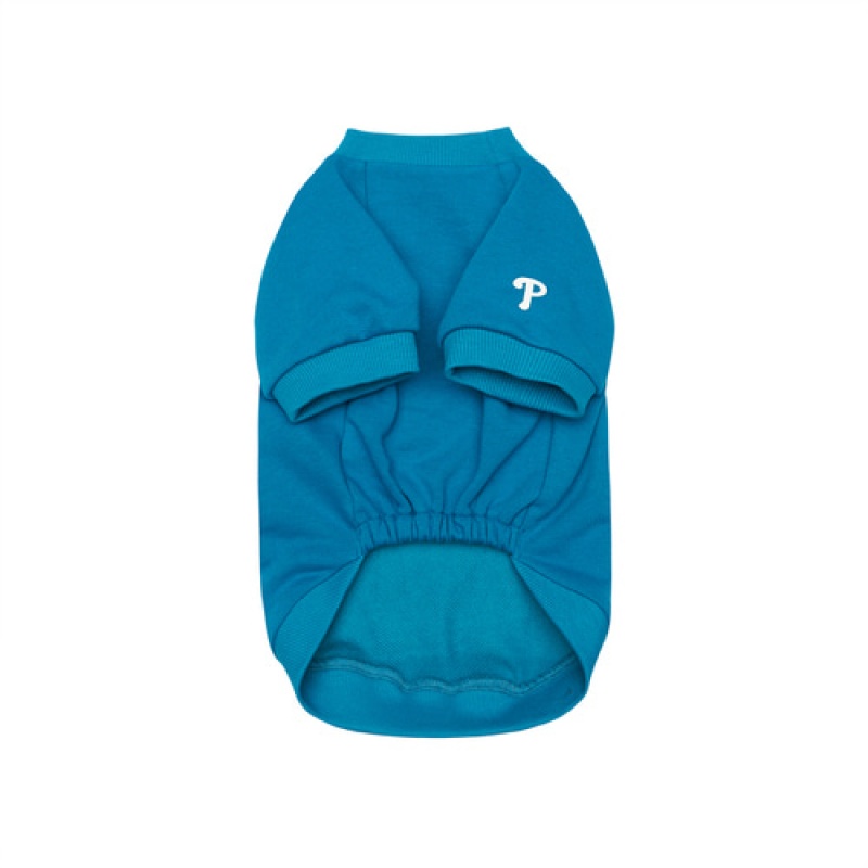 MLB Like Planet Sweatshirt Pet Blue | USA_MLB24933