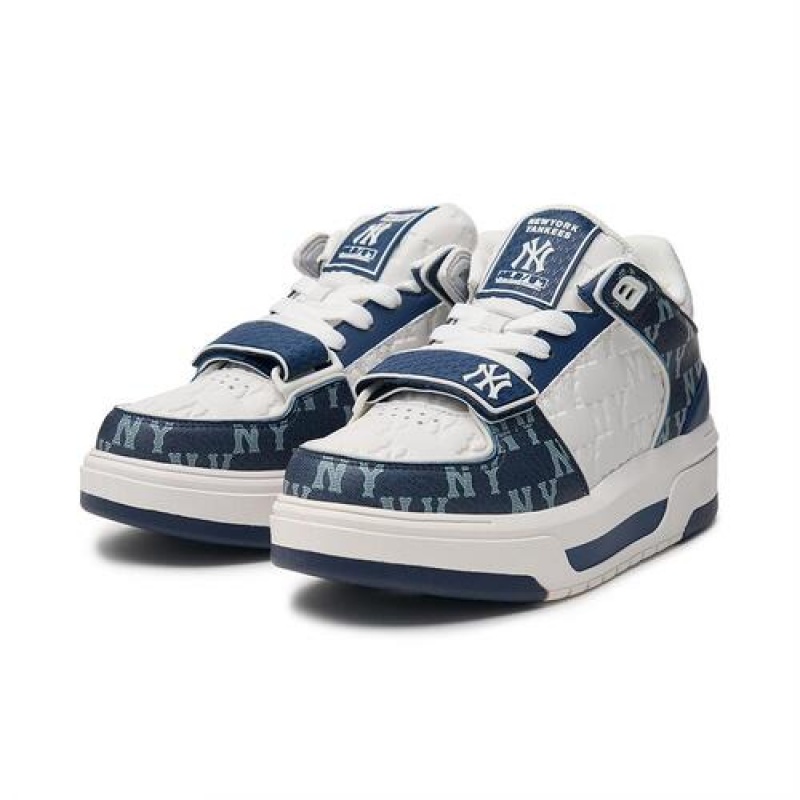 MLB Liner Mid Classic Monogram New York Yankees Chunky Classic Navy | USA_MLB76079