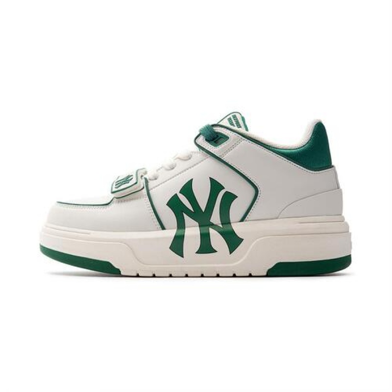 MLB Mid Basic New York Yankees Chunky Jogger White / Green | USA_MLB51876