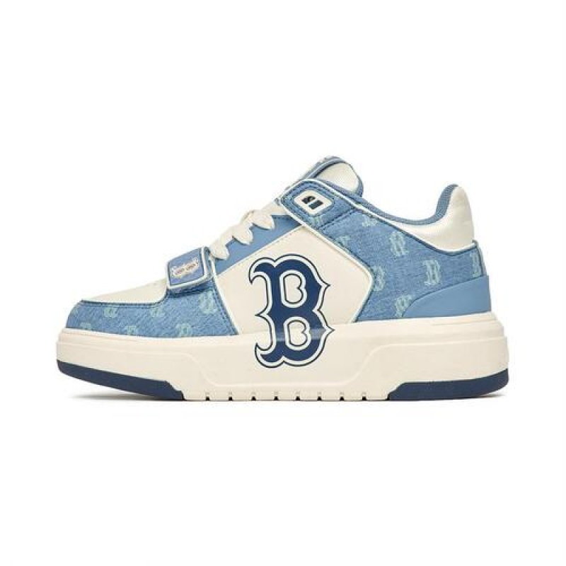 MLB Mid Denim Boston Redsox Chunky Liner Blue | USA_MLB59090