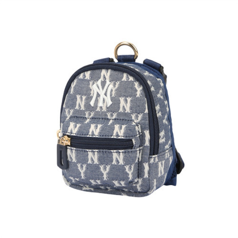 MLB Monogram Bag Pet Navy | USA_MLB79665