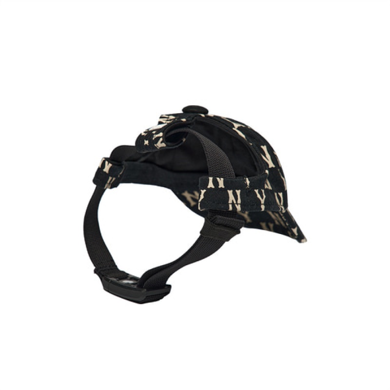 MLB Monogram Cap Pet Black | USA_MLB97973