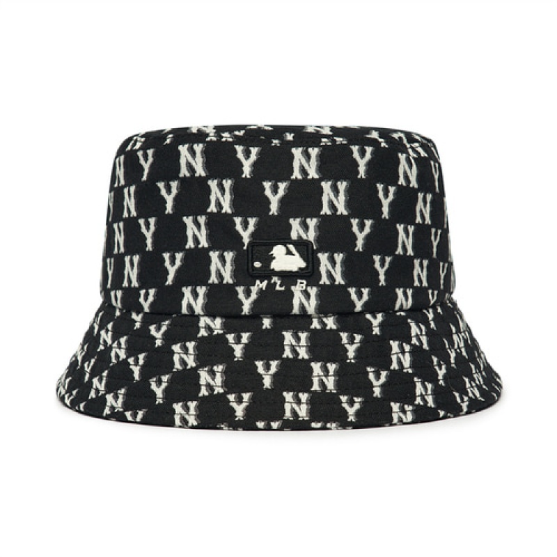 MLB Monogram Classic Hat Black | USA_MLB96906