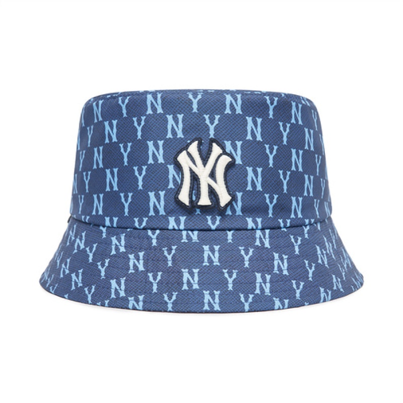 MLB Monogram Classic Reversible Hat Blue | USA_MLB80536