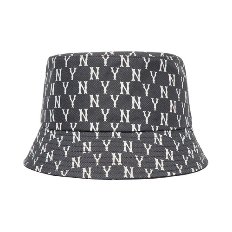 MLB Monogram Classic Reversible Hat Dark Grey | USA_MLB82342