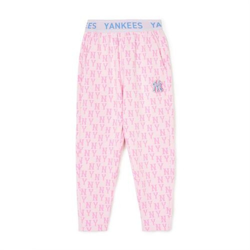 MLB Monotive Pants Bottoms Pink | USA_MLB40260