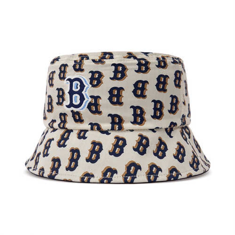 MLB Monotive Reversible Bucket Cap White / Black | USA_MLB33089