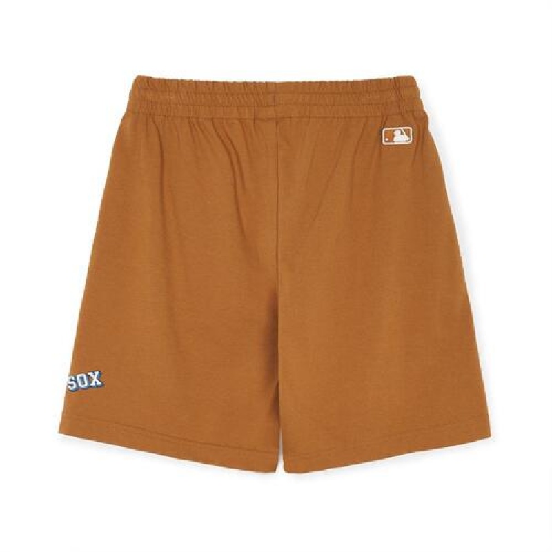 MLB Monotive Shorts Bottoms Brown | USA_MLB88860