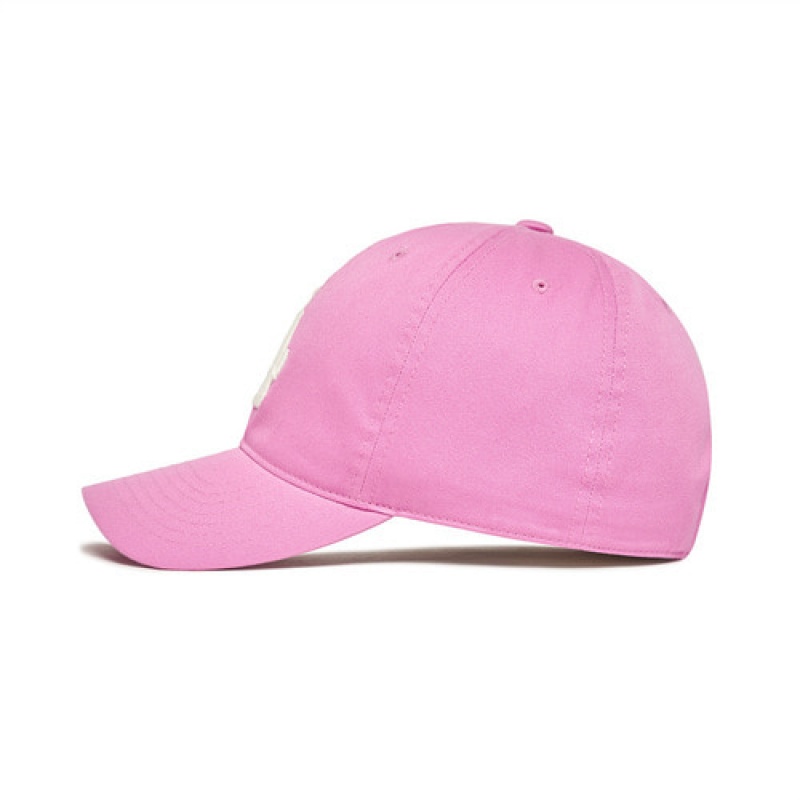 MLB N Cover Fit Slider Baseball Caps Pink | USA_MLB66730