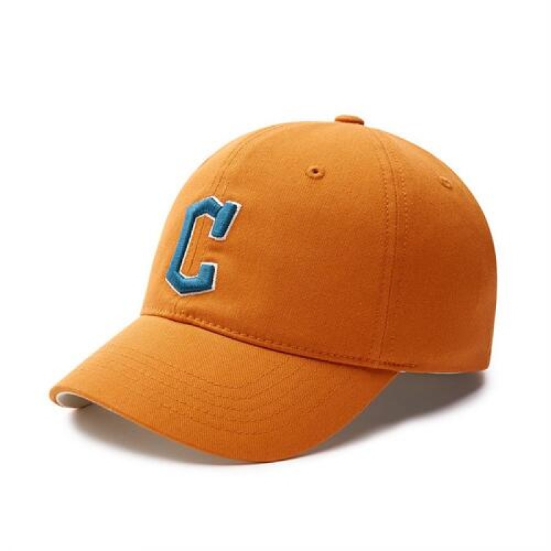 MLB New Fielder Unstructured Baseball Caps Orange | USA_MLB36242