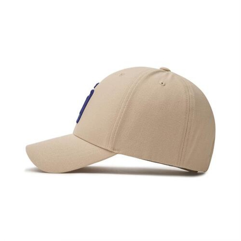 MLB New Fit Structured Baseball Caps Beige | USA_MLB33452