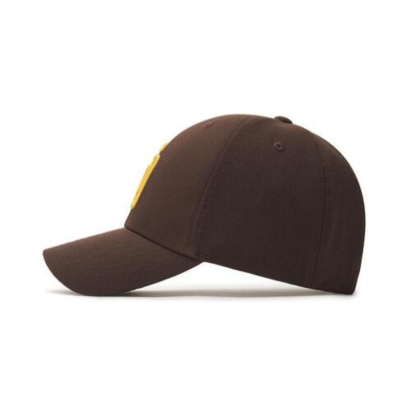 MLB New Fit Structured Baseball Caps Brown | USA_MLB95048