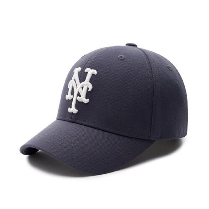 MLB New Fit Structured Baseball Caps Dark Grey | USA_MLB72868