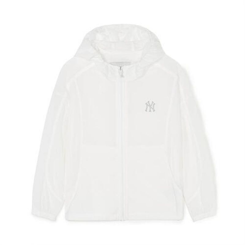 MLB Outdoor Hotsummer Wj Outerwear White | USA_MLB64816