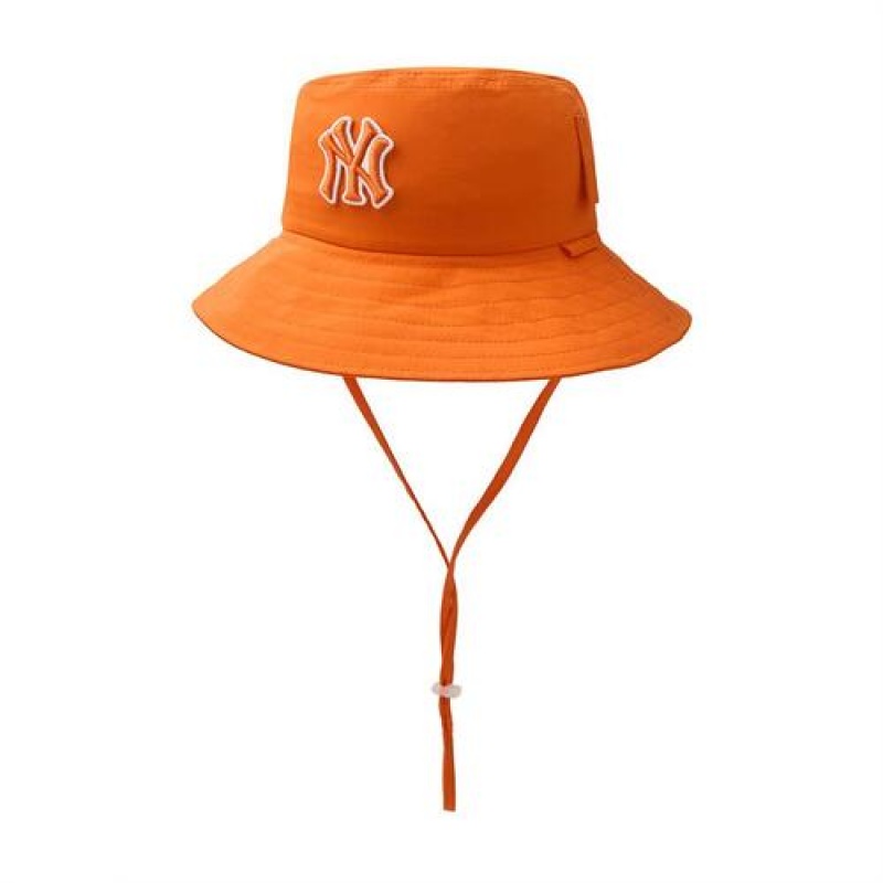 MLB Outdoor Wide Bucket Cap Orange | USA_MLB90650