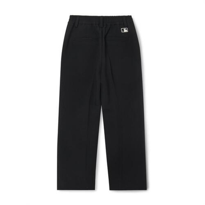 MLB Premium Basic Slacks Pants Bottoms Black | USA_MLB85266