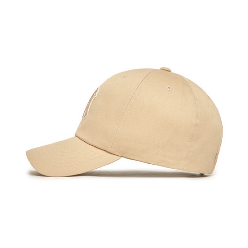 MLB Rookie Unstructured Baseball Caps Beige | USA_MLB41989